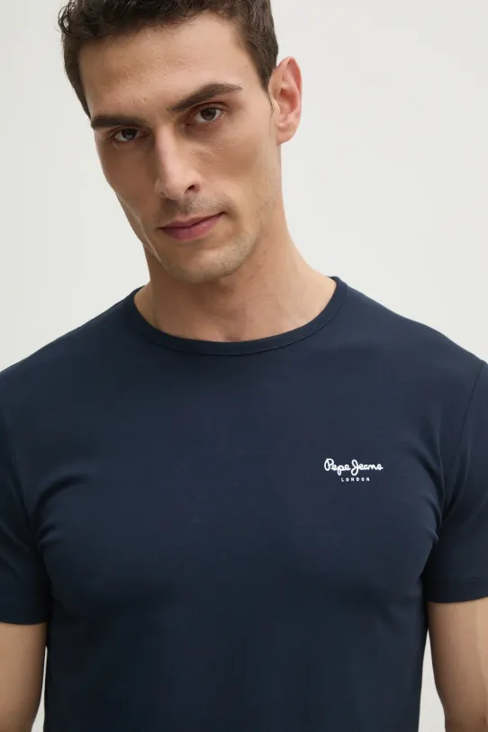 Футболка Pepe Jeans ORIGINAL BASIC 3N темно-синій PM508212