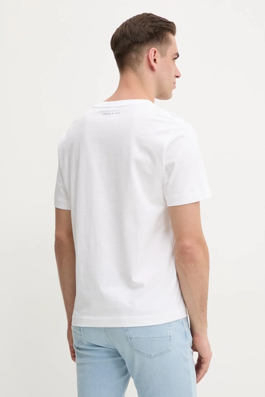 Îmbrăcăminte Pepe Jeans tricou din bumbac PRUSH PM509781 alb