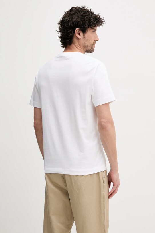 Ρούχα Βαμβακερό μπλουζάκι Pepe Jeans PICTHON PM509782 λευκό