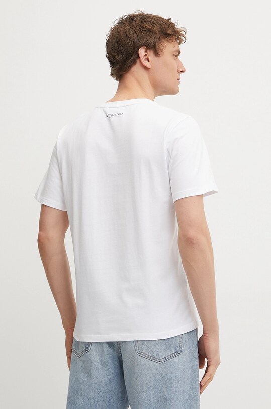 Îmbrăcăminte Pepe Jeans tricou din bumbac DAXTON TEE PM509786 alb