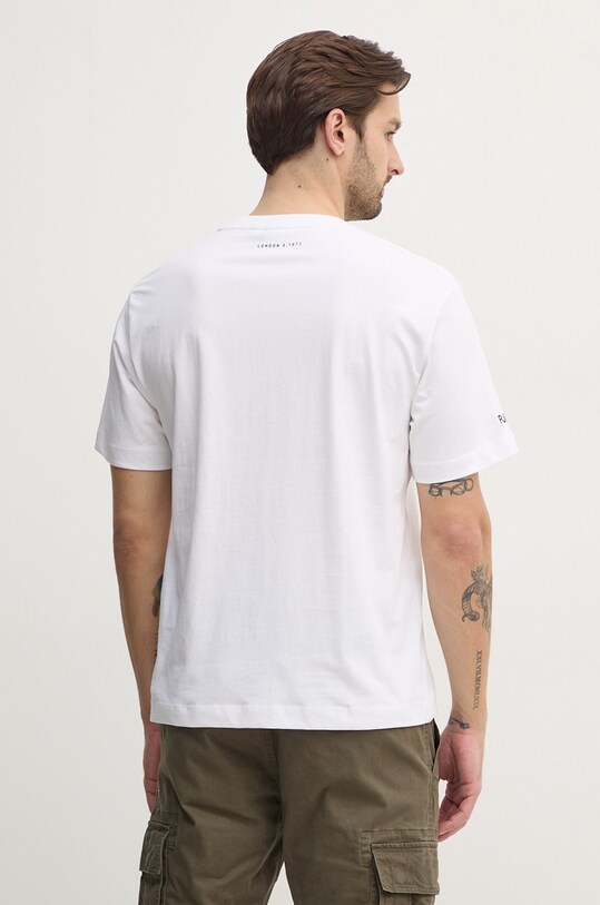 Odzież Pepe Jeans t-shirt bawełniany UNION TEE PM509790 biały