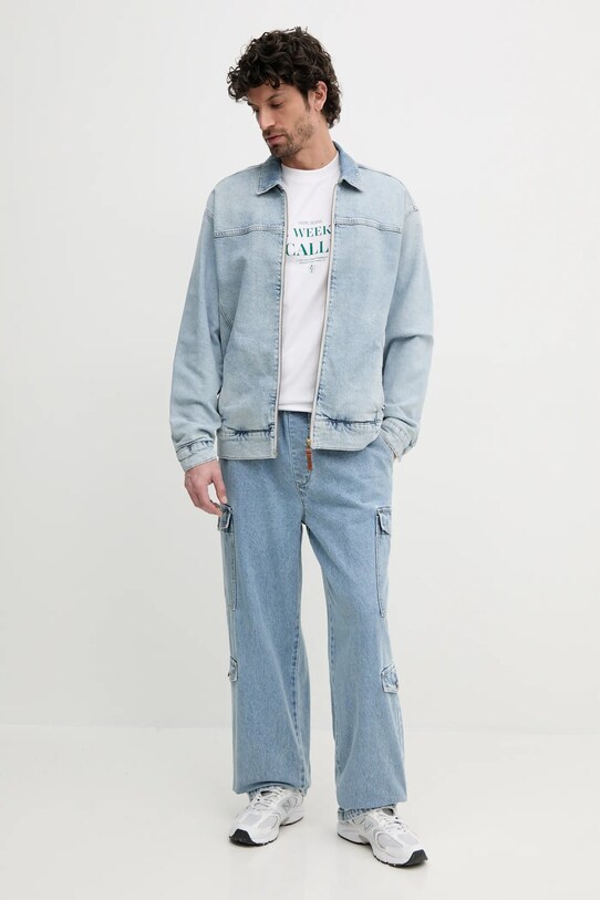 Хлопковая футболка Pepe Jeans PALMER PM509802 белый SS25