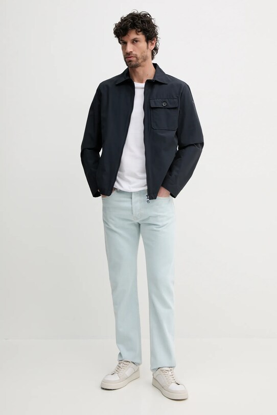 Хлопковая футболка Pepe Jeans BACK CLAG PM509921 белый SS25