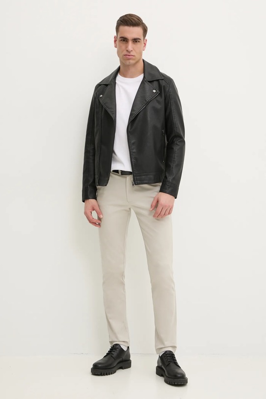 Хлопковая футболка Pepe Jeans CONTRAST CONNOR PM509933 белый SS25