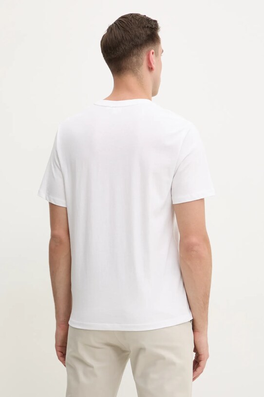 Одежда Хлопковая футболка Pepe Jeans CONTRAST CONNOR PM509933 белый