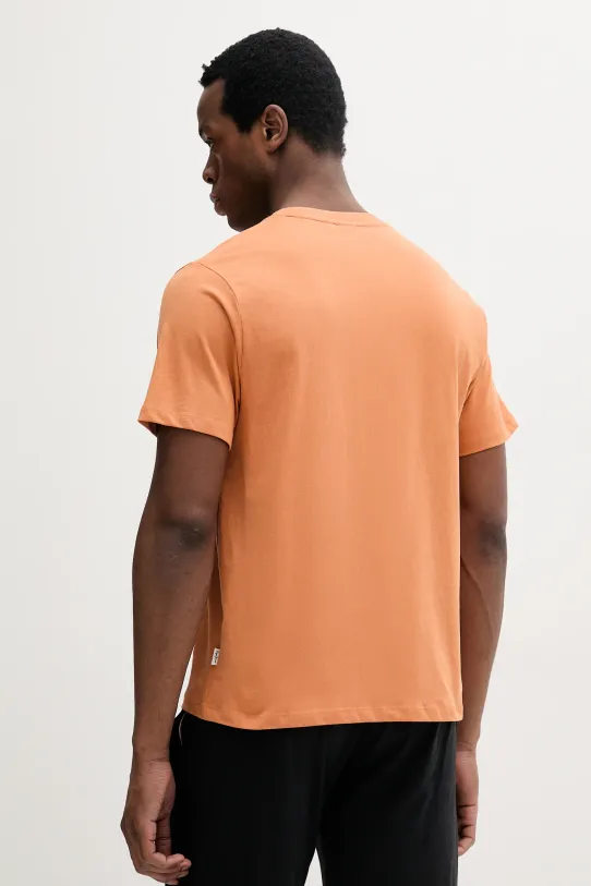 Odzież Pepe Jeans t-shirt bawełniany CONTRAST CONNOR PM509933 pomarańczowy