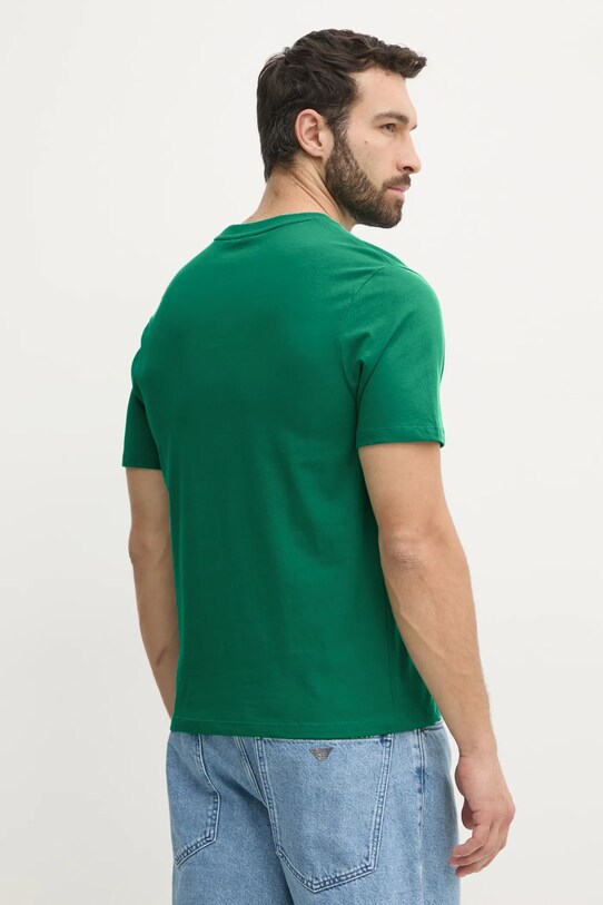 Ruházat Pepe Jeans pamut póló CONTRAST CONNOR PM509933 zöld
