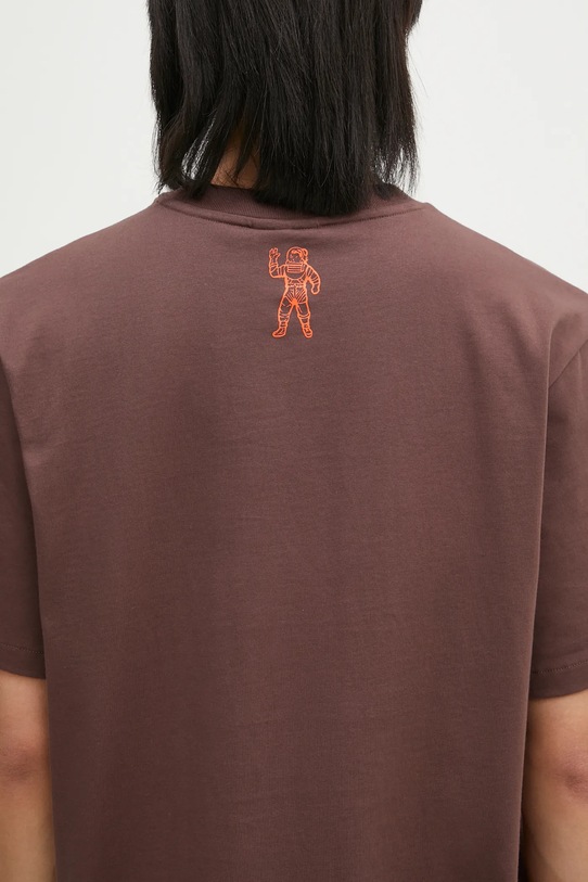 Billionaire Boys Club t-shirt in cotone Tropical Island Fill Arch Logo marrone B24460