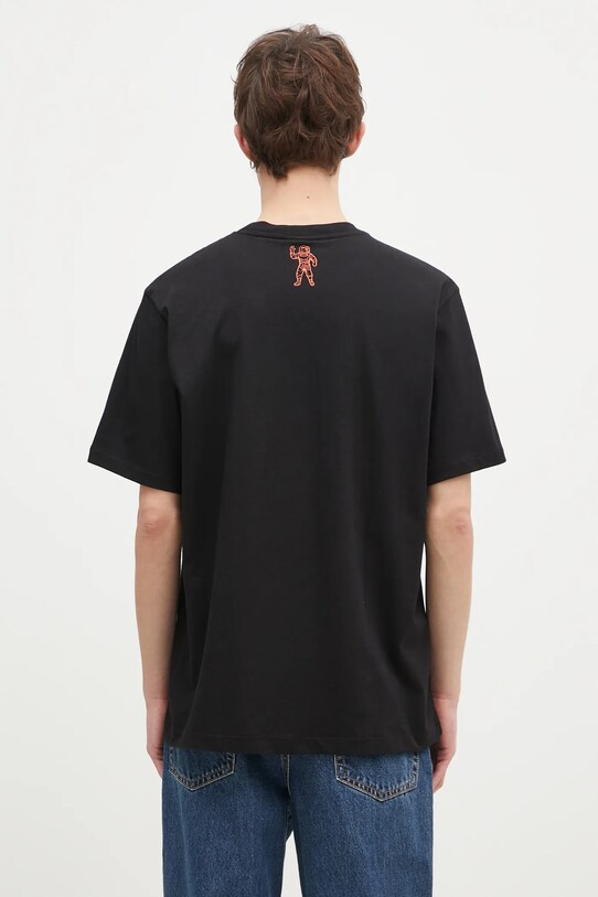 Одяг Бавовняна футболка Billionaire Boys Club Tropical Island Fill Arch Logo B24460 чорний