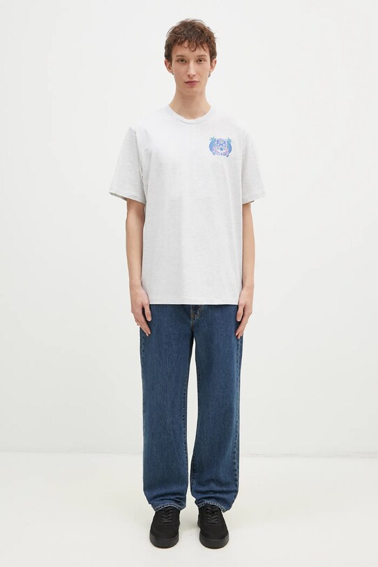 Хлопковая футболка Billionaire Boys Club Tropical Crest серый B24461
