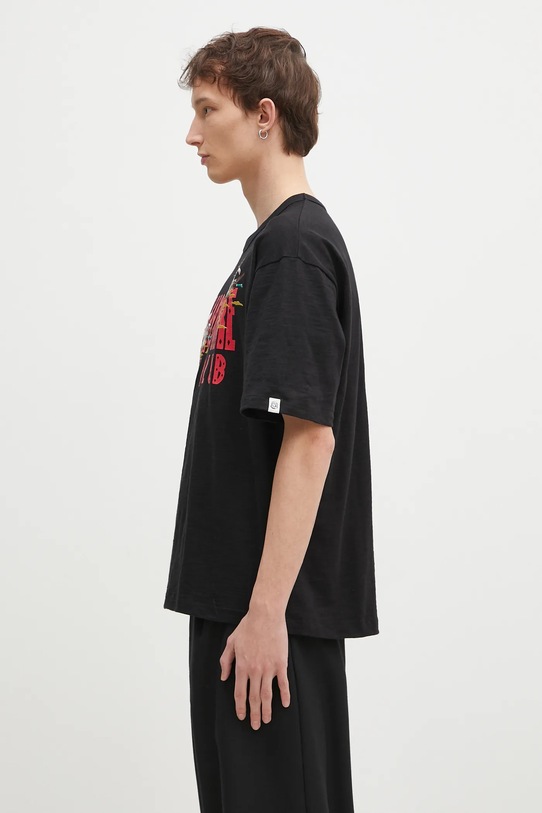 Хлопковая футболка Billionaire Boys Club Duck Embroidered B24464 чёрный SS25