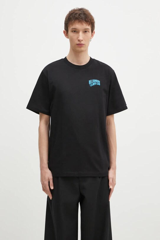 Хлопковая футболка Billionaire Boys Club Small Arch Logo Highlight хлопок чёрный BC008