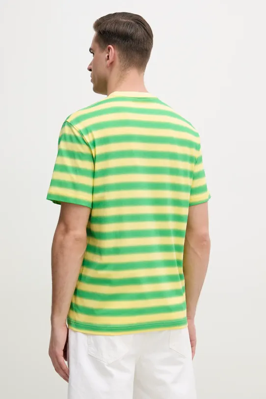 Oblečenie Bavlnené tričko Lacoste TH0290 zelená