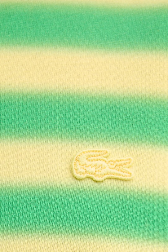 Bavlnené tričko Lacoste TH0290 zelená