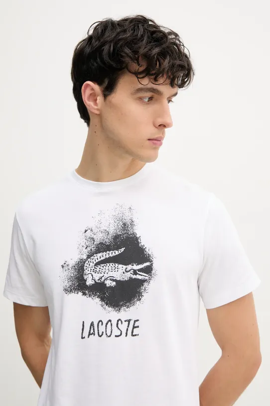 Lacoste t-shirt biały TH8917