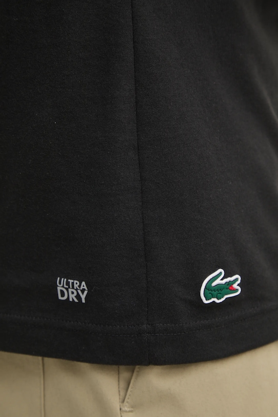 Lacoste tricou TH8917 negru