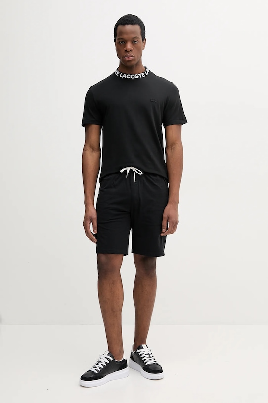 Tričko Lacoste TH9582 černá SS25