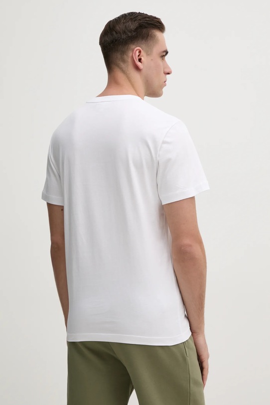 Abbigliamento Lacoste t-shirt in cotone TH9842 bianco