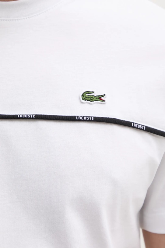 Lacoste t-shirt in cotone TH9842 bianco