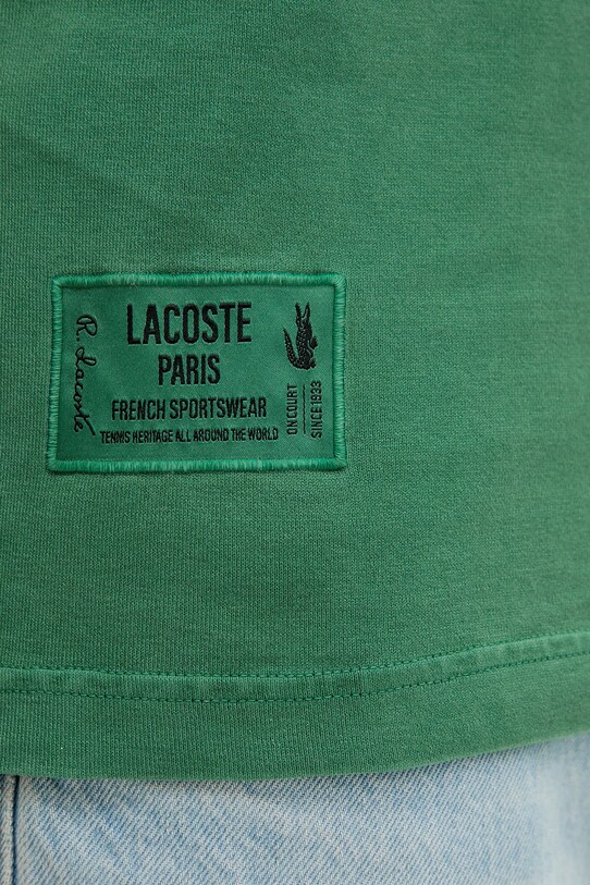 Lacoste t-shirt bawełniany TH9894 zielony