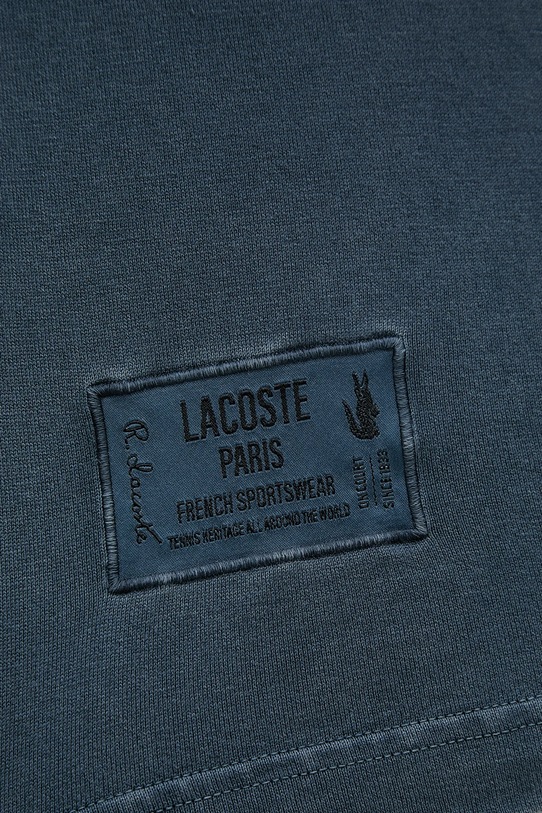 Lacoste tricou din bumbac TH9894 albastru