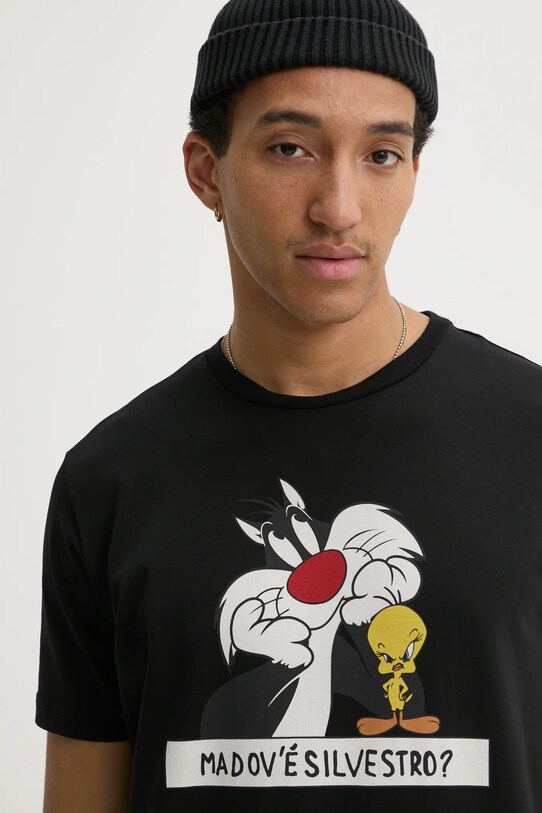 Majica kratkih rukava Iceberg crna F011.6318