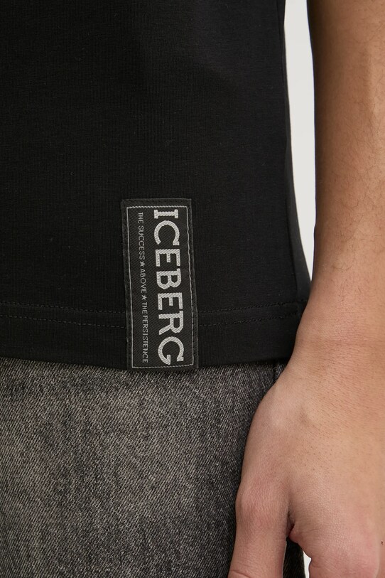 Majica kratkih rukava Iceberg F011.6318 crna