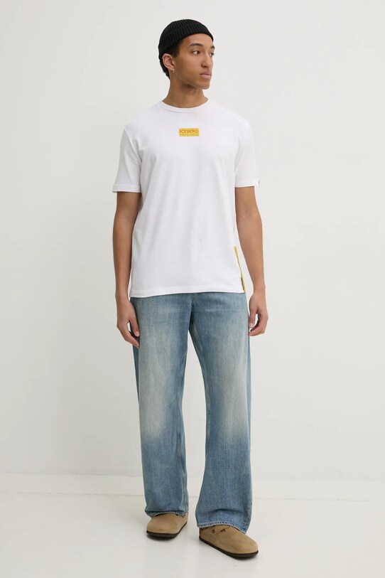 Футболка Iceberg F019.6318 білий SS25