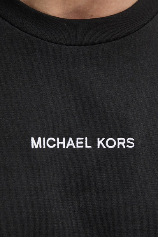 Michael Kors t-shirt bawełniany CS450MM1V2 czarny
