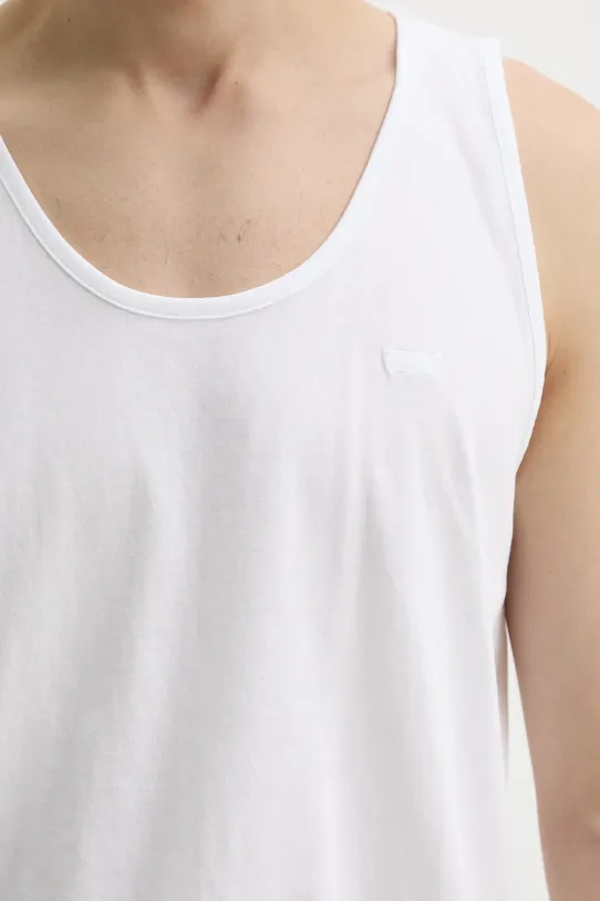 Levi's t-shirt in cotone HOUSEMARK TANK A7256 bianco