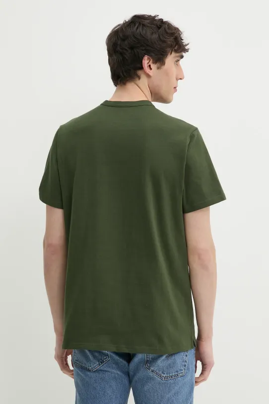 Abbigliamento Levi's t-shirt in cotone SS HM HENLEY A8602 verde