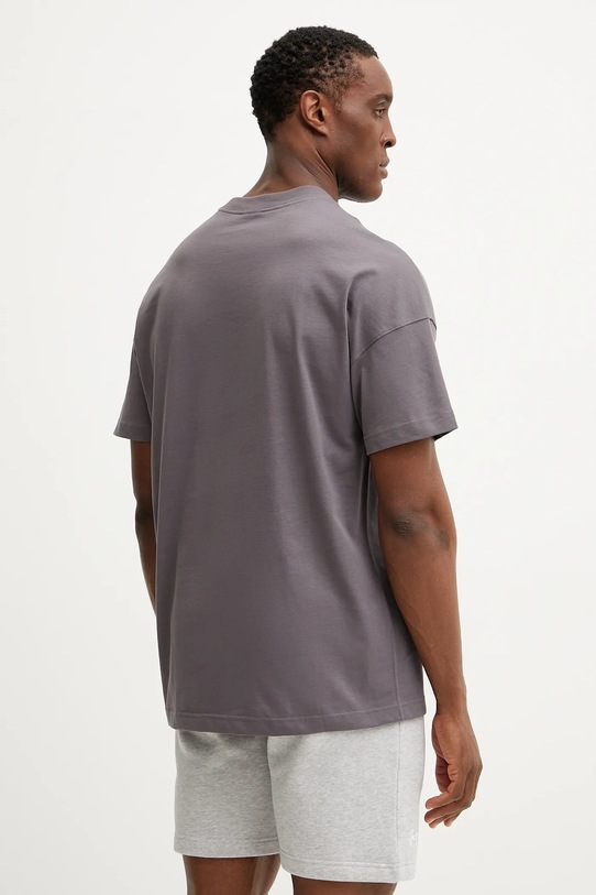 Одяг Бавовняна футболка adidas ALL SZN JI6402 коричневий