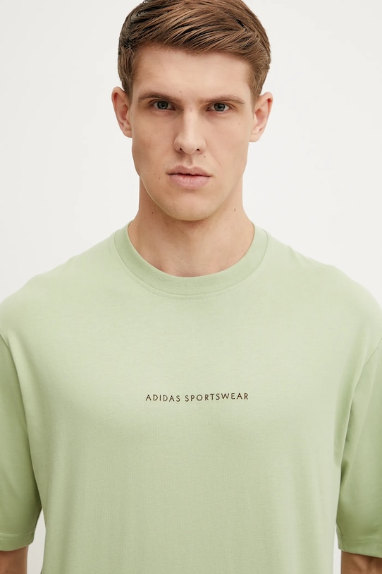 adidas t-shirt in cotone 0 verde JJ3970
