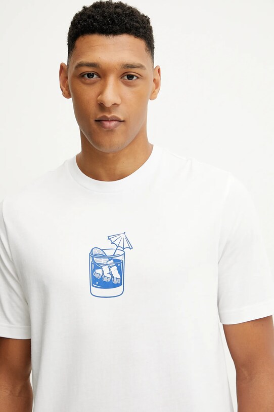 adidas tricou din bumbac alb JJ4013