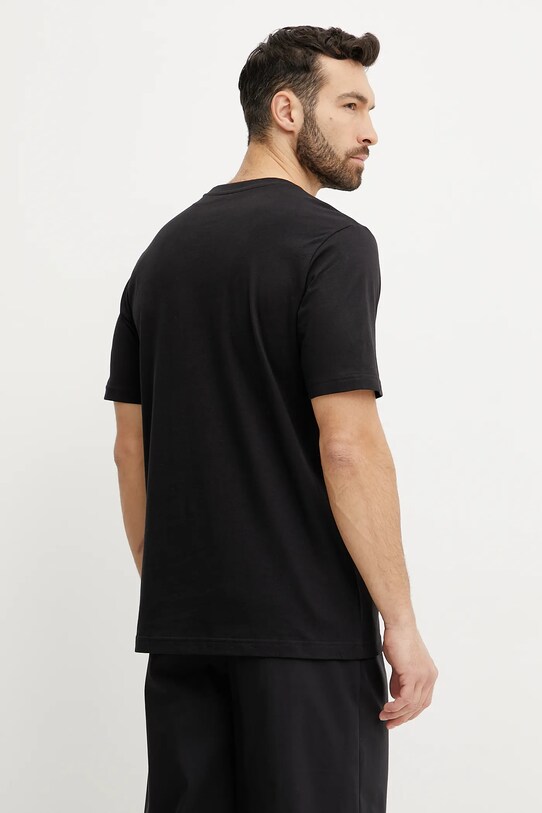 Îmbrăcăminte adidas tricou din bumbac JI6742 negru
