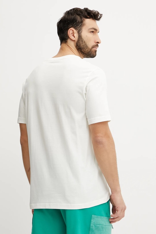 Oblačila Bombažna kratka majica adidas JJ4020 bež