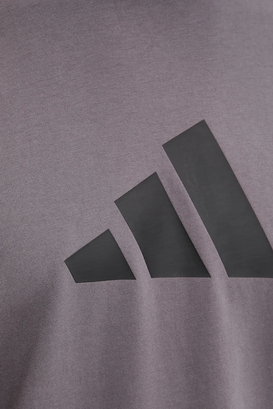Bavlnené tričko adidas Future Icons JD4921 sivá