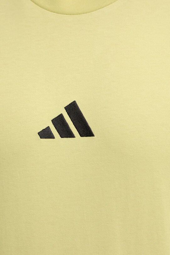 adidas tricou din bumbac Essential JD1777 galben