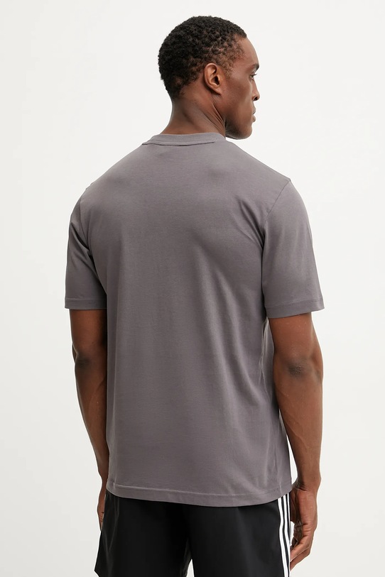 Oblečenie Bavlnené tričko adidas Essential JD1778 fialová