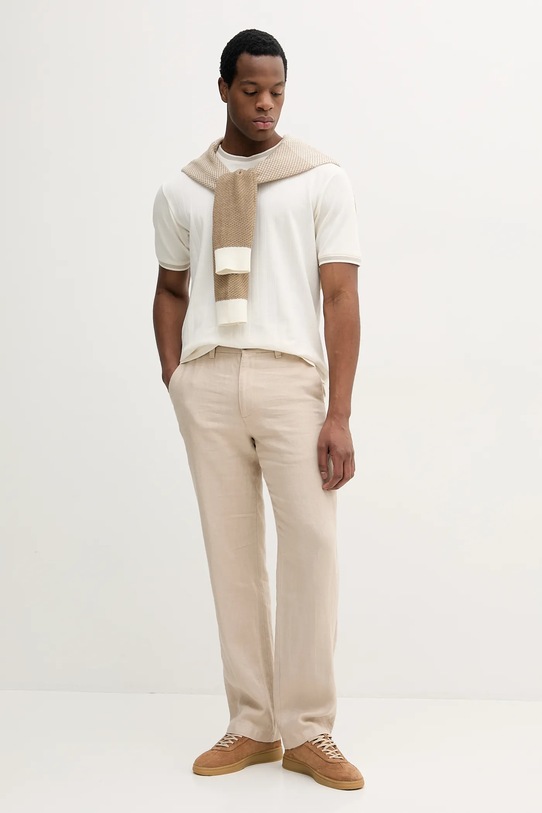 Liu Jo t-shirt QA5124.J4925 bézs SS25