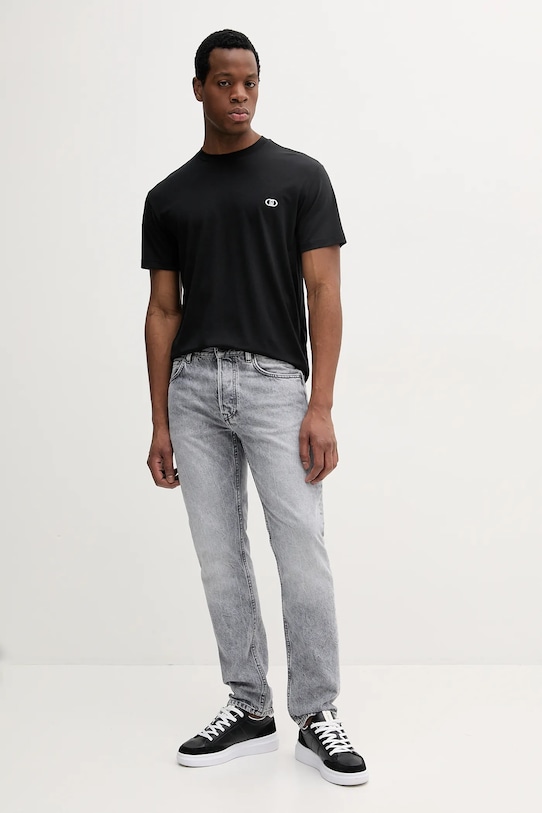 Liu Jo tricou QA5174.J4805 negru SS25