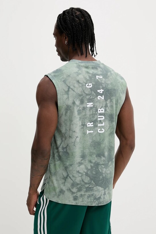 Odzież adidas Performance t-shirt treningowy Power JP4136 zielony