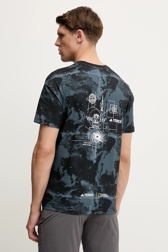 Спортивна футболка adidas TERREX x National Geographic regular чорний JD5959