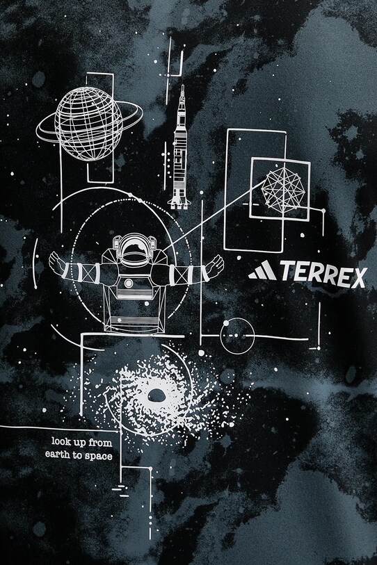 Спортивна футболка adidas TERREX x National Geographic JD5959 чорний