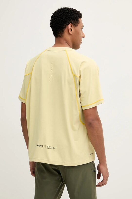 Ruházat adidas TERREX sportos póló x National Geographic JD5961 sárga