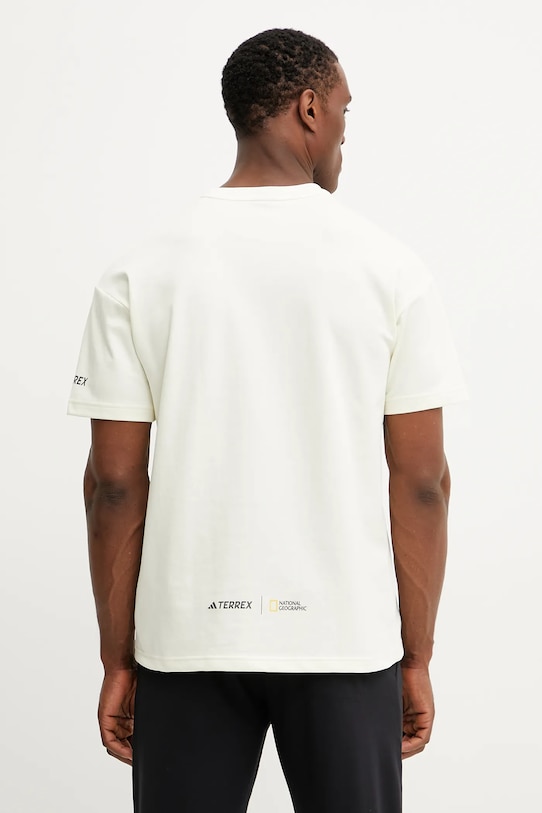 Дрехи Спортна тениска adidas TERREX x National Geographic JD5962 бежов