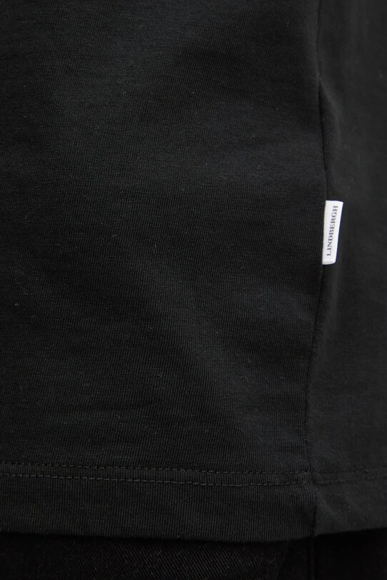 Lindbergh t-shirt bawełniany 30.400200.BLACK.424 czarny
