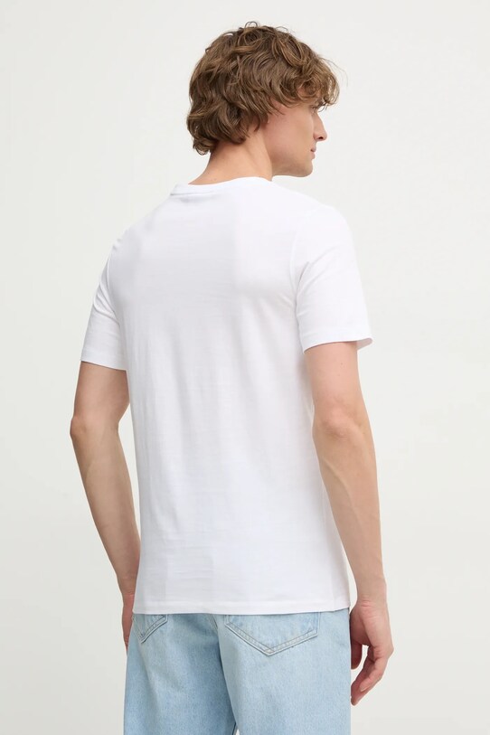 Îmbrăcăminte Lindbergh tricou din bumbac 30.400200.WHITE.424 alb