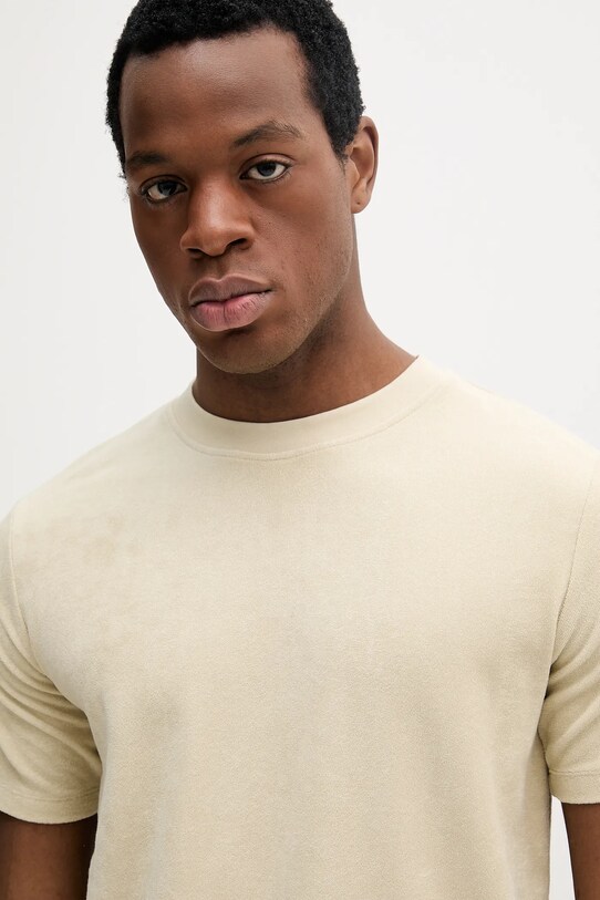 Lindbergh t-shirt bézs 30.400260.STONE