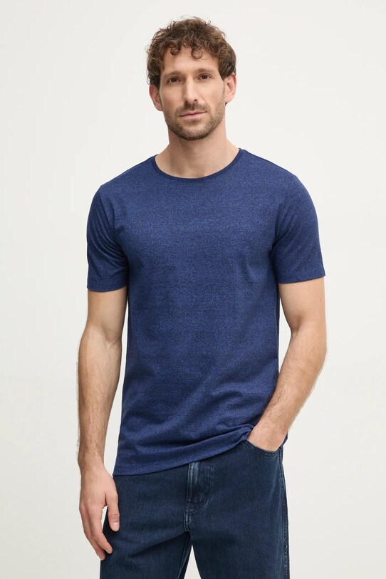 Lindbergh tricou melanj bleumarin 30.48044.DEEP.NAVY.MIX